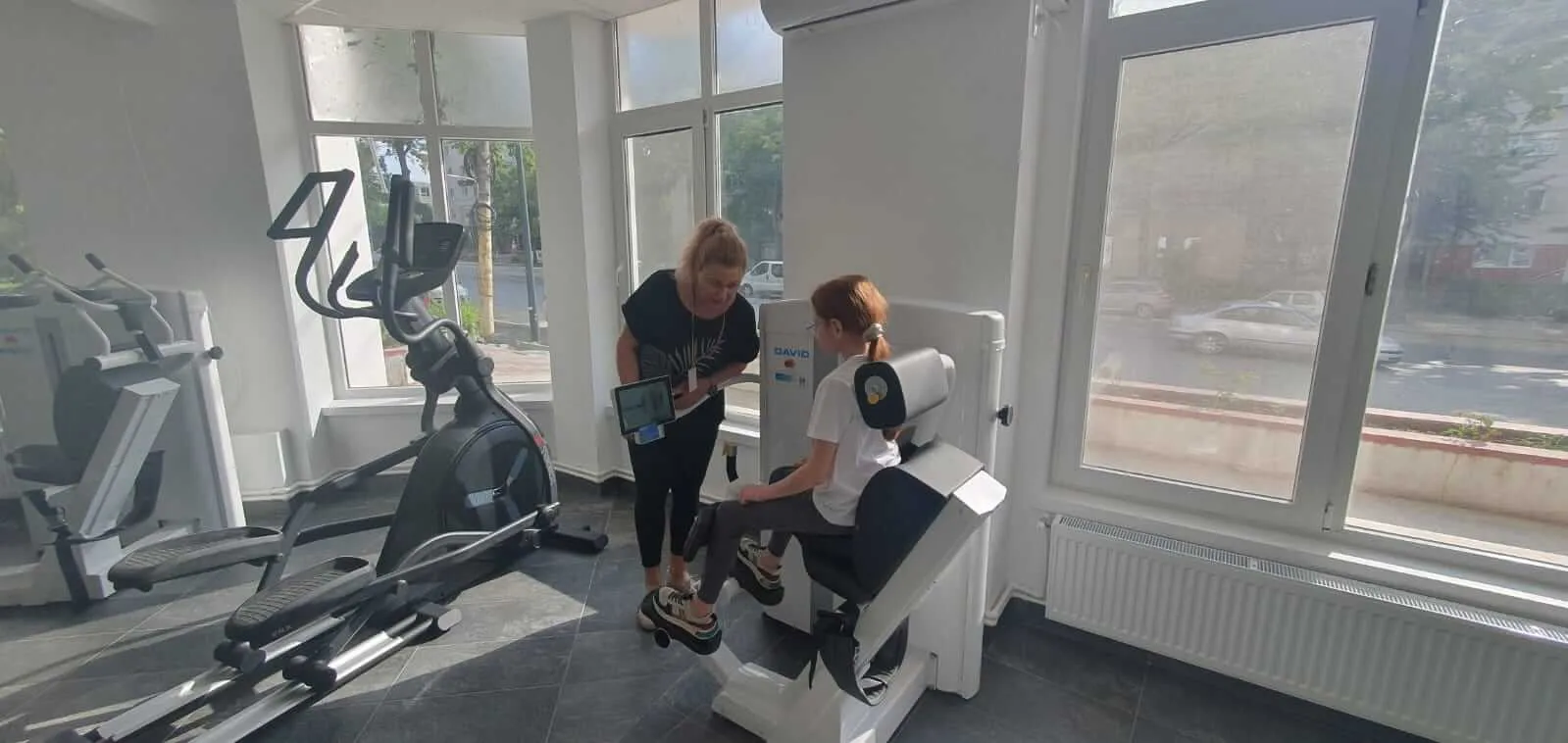Spatiu de terapie din clinica Kinetic Constanta
